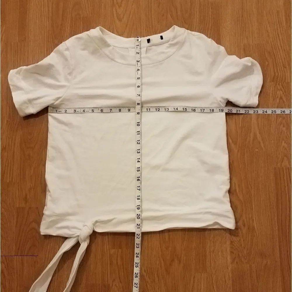 Halogen Side Tie Knit Top sz Large - Picture 7 of 8